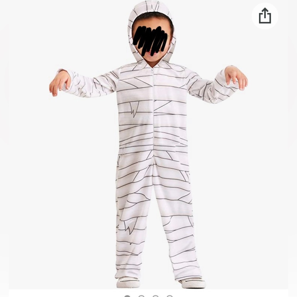 Mummy toddler Halloween Costume